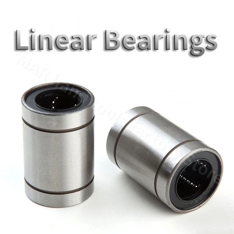 Linear Bearing Standard Lengthen Type Bearing LM3UU LM40UU High Precision Rods Liner Rail Linear Shaft Parts For CNC 3D Printer