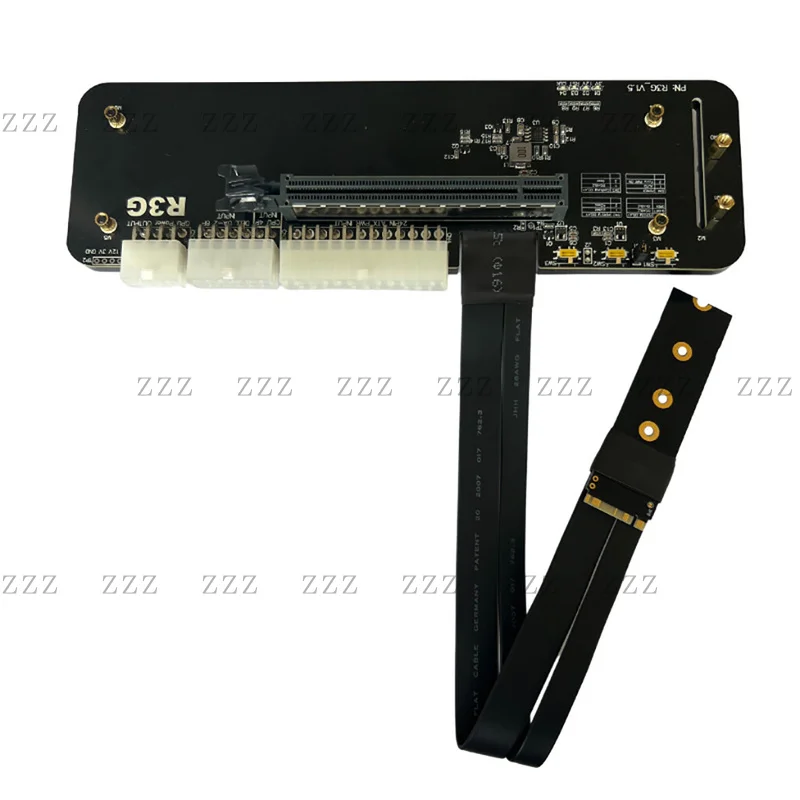 ZZ For ADT-Link R43SG M.2 NVMe to PCIe 3.0 x4 External GPU Docking Station for Laptop
