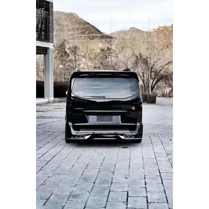 Runde PP المواد طقم الجسم ل V-class Vito W447 V250 سوبر ستار هود مصبغة المصد الأمامي المصد الخلفي التنانير الجانبية