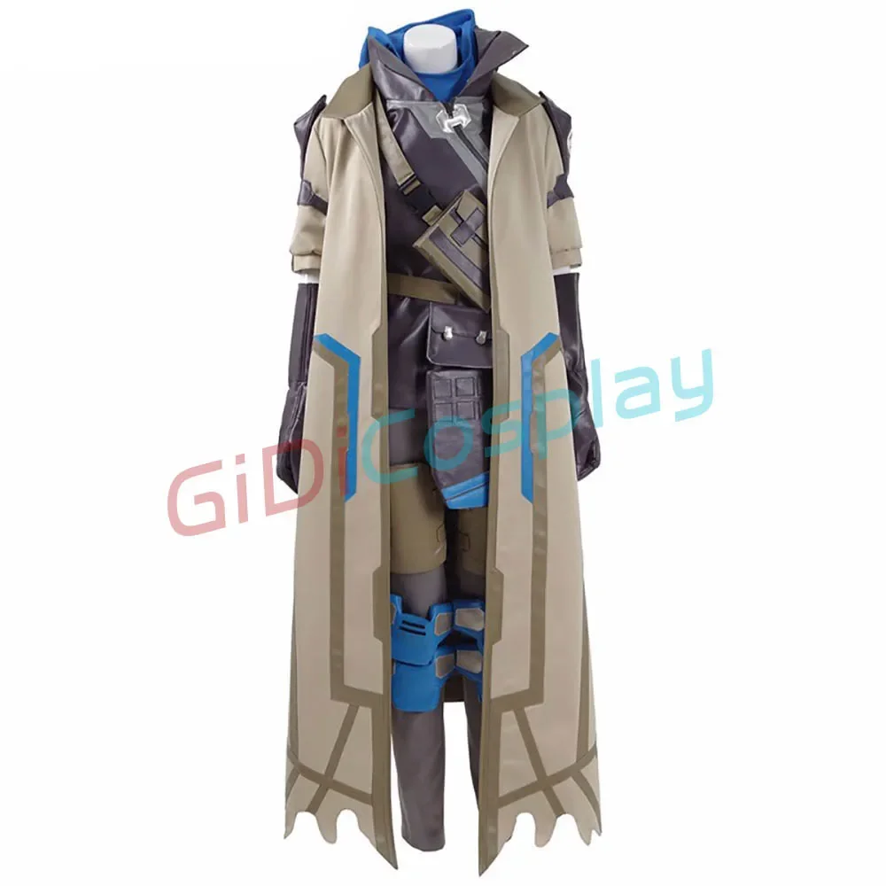 Hot Game OW Ana Cosplay Costume Custom Made Any Size