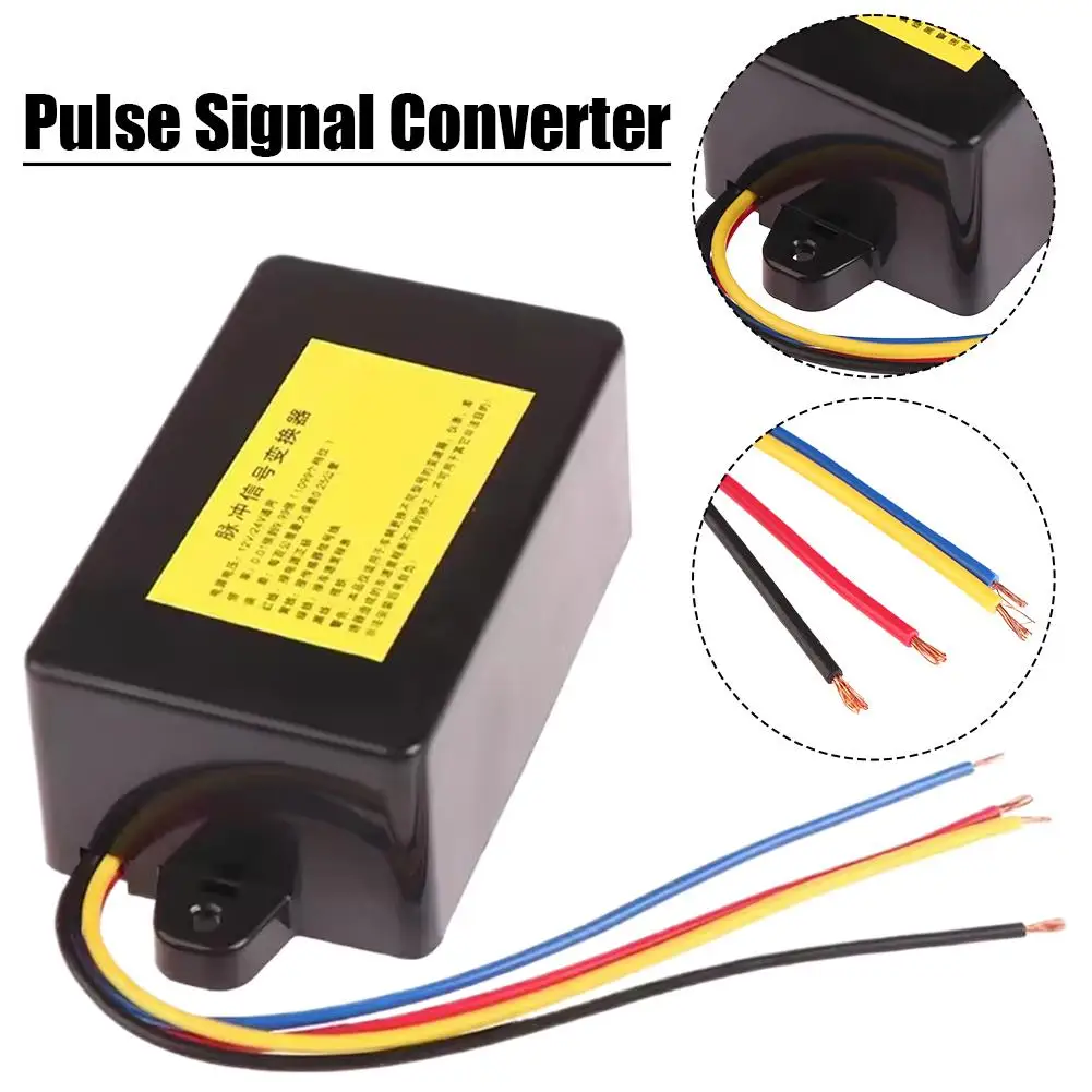 1PC Car Truck Speed Ratio Odometer Speed Ratio Corrector Signal Converter Signal Accessories Converter Black Car Pulse