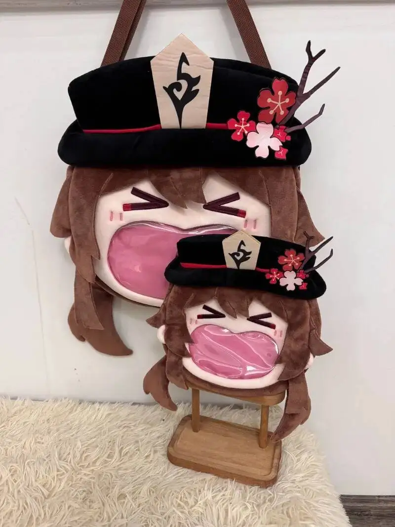 لعبة تأثيري هو تاو شفافة الحرم الجامعي طالب سستة الكرتون حقيبة الظهر رسول حقيبة الكتف