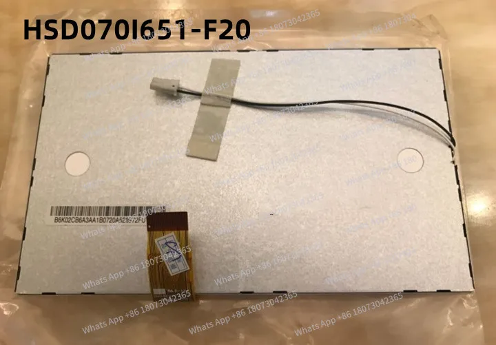 

7.0 inch 26PIN tft LCD Display Screen HSD070I651-F20 HSD070I651-F001 HSD070I651-F00 HSD070I651-A00 480(RGB)*234