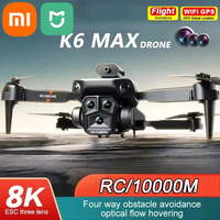 Xiaomi Mijia K6 Max Drone 8K GPS Professinal Three Cameras Wide Angle Optical Flow Four-way Obstacle Avoidance Quadcopter Toys