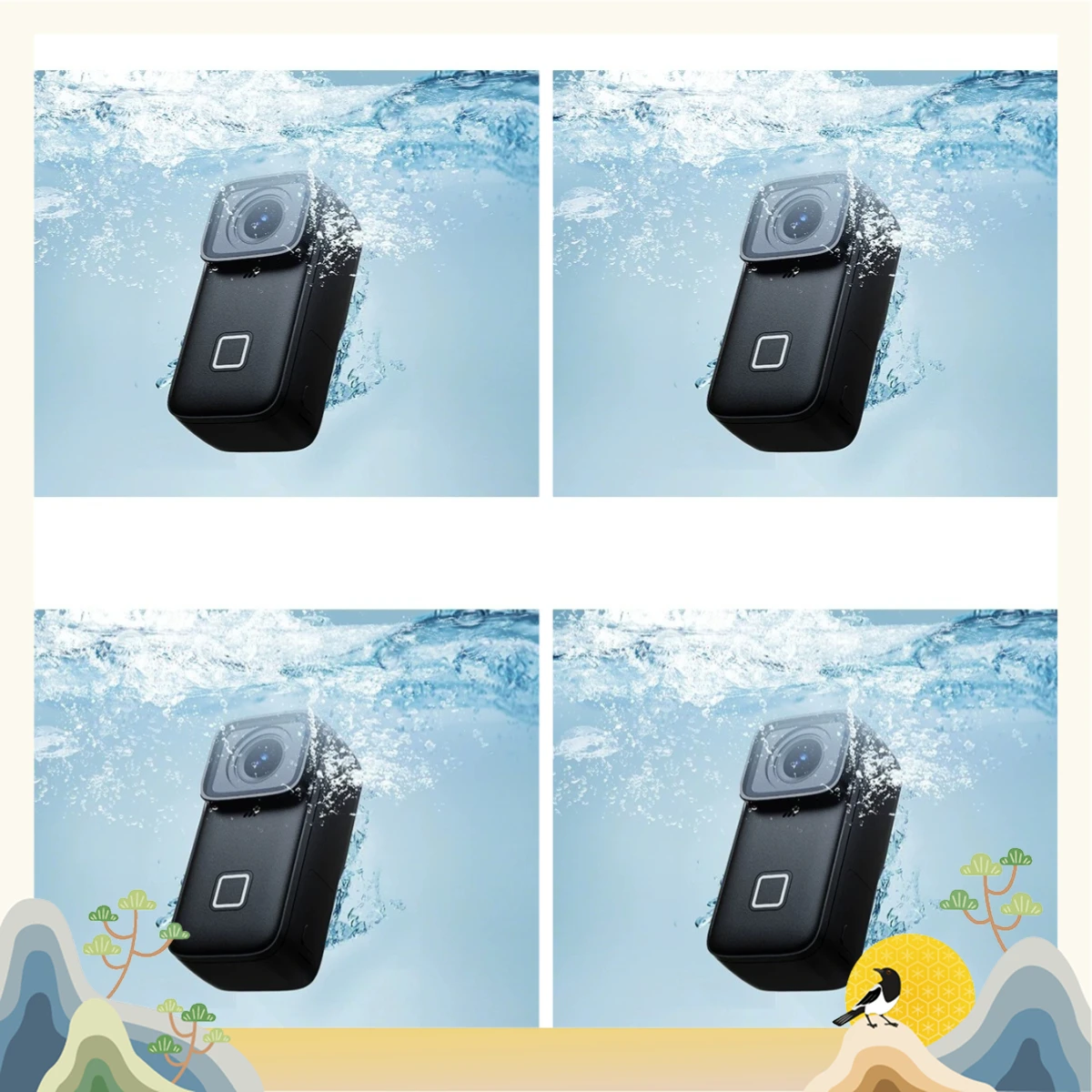 Speed Shadow C200Ultra Thumb Action Camera Fishing 4K High Definition Motorcycle Riding Recorder Camera