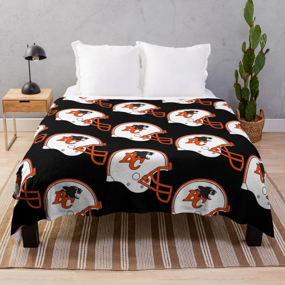 

BC Lions Logo - BC Lions Logo - Bc Lions Every Child Matters - Vintage Football - B.C. Lions - Bc Li Throw Blanket