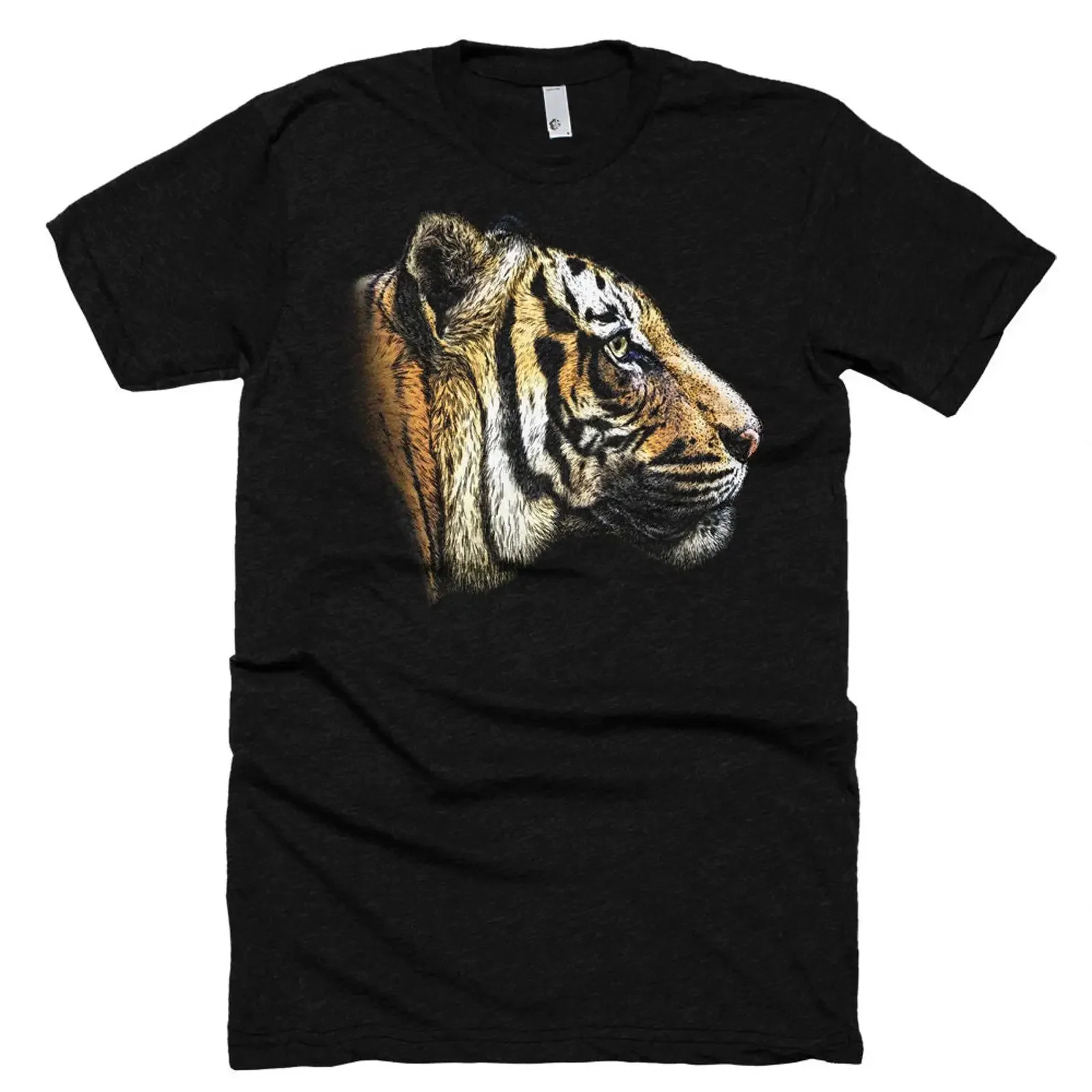 Wild Animal T Shirt Bengal Tiger Cat Lover Bella Canvas Item 1059 vintage Washed Stretched Stylish designer clothes homme