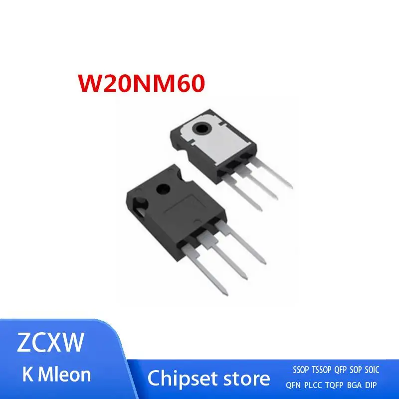 

10 шт./лот STW20NM60 W20NM60 TO-247