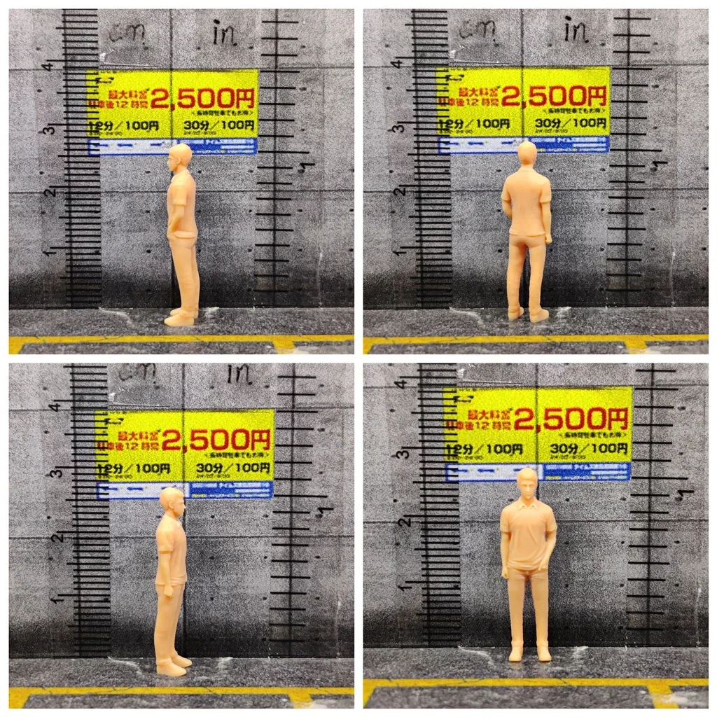 1/64 1/50 1/43  Scale Model Resin Initial D Fujiwara Takumi Uncolored Miniature Diorama Hand-painted S90789