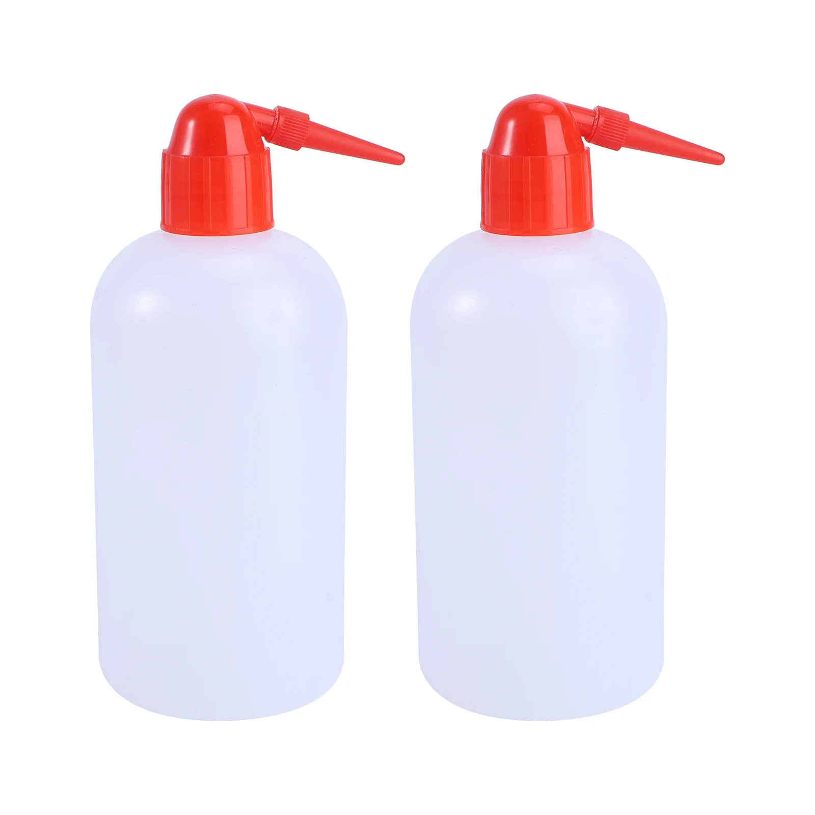 

2pcs Pet Water Feeder 500ml Safety Wash Bottles Plastic Reptile Watering Containers Portable Storage Laboratory Bottle