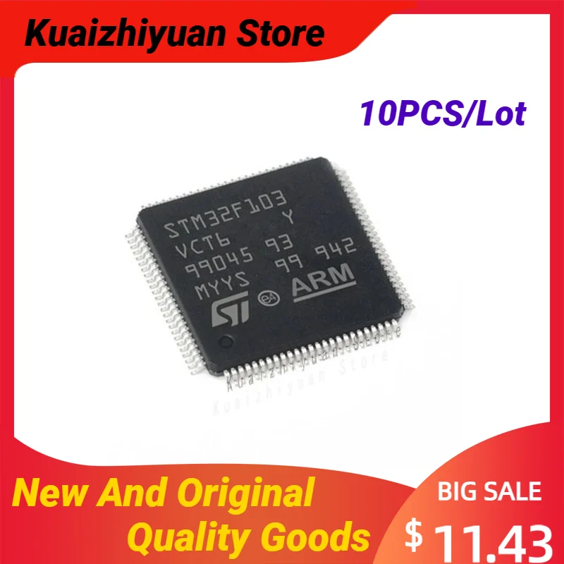 

10PCS/Lot New And Original STM32F100C8T6B STM32G071CBT6 LQFP48 STM32F051C8T6 STM32F071C8T6 STM32G071CBT6TR Quality Goods