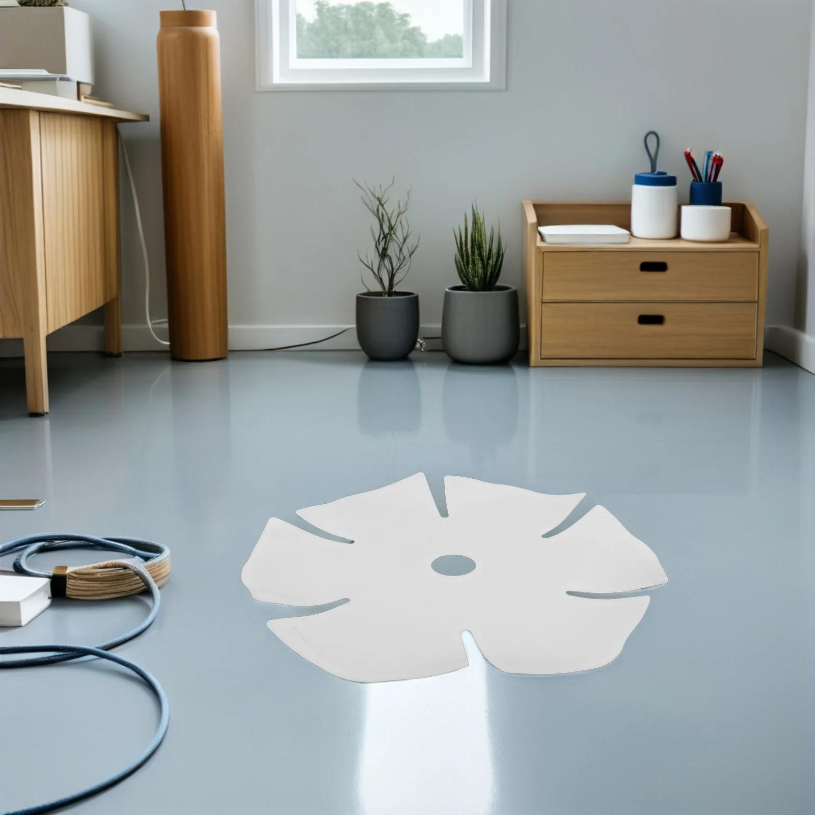 

2pcs White Flower Lamp Shade Nordic Style Plastic Petal Light Cover For Pendant Floor Lamps 350Mm 400Mm Small Unique Hanging