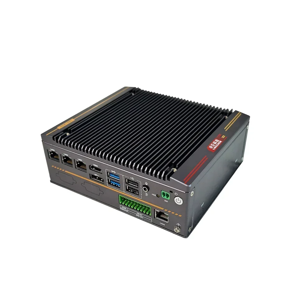 Lingchen embedded industrial pc linux computer factory  business pc  fanless computer LBX-J630 box