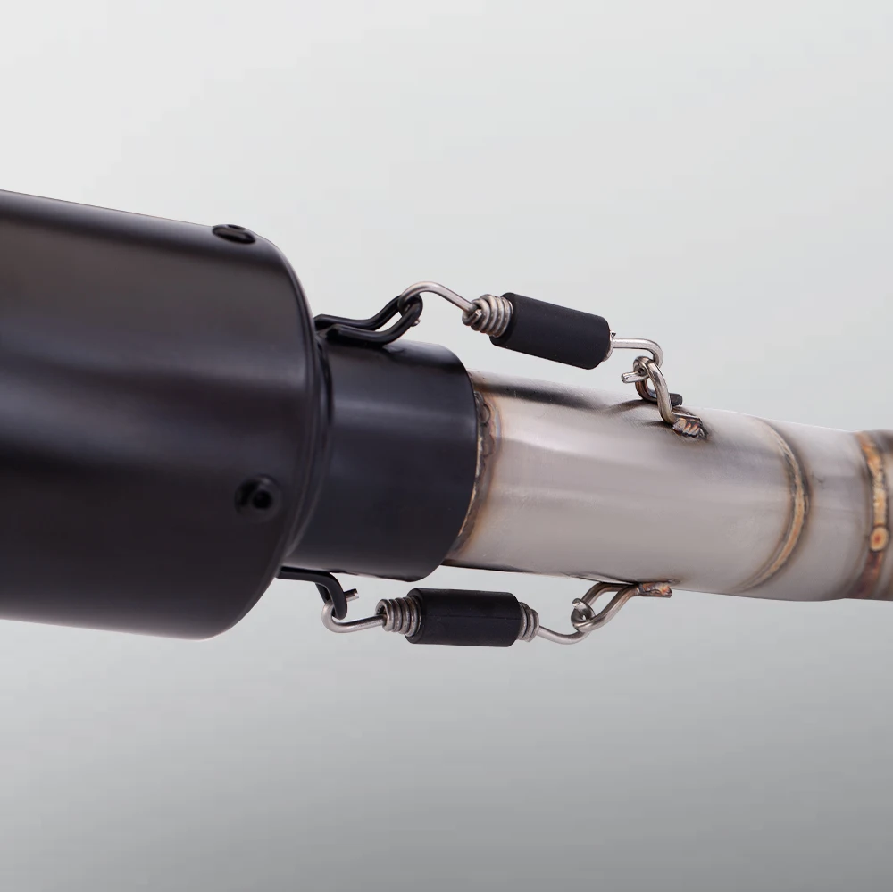 Motorcycle Modified Exhaust Pipe for CRF 450R CRF 450RX Stainless Steel Double Hole Exhaust  Muffler 2015-2020