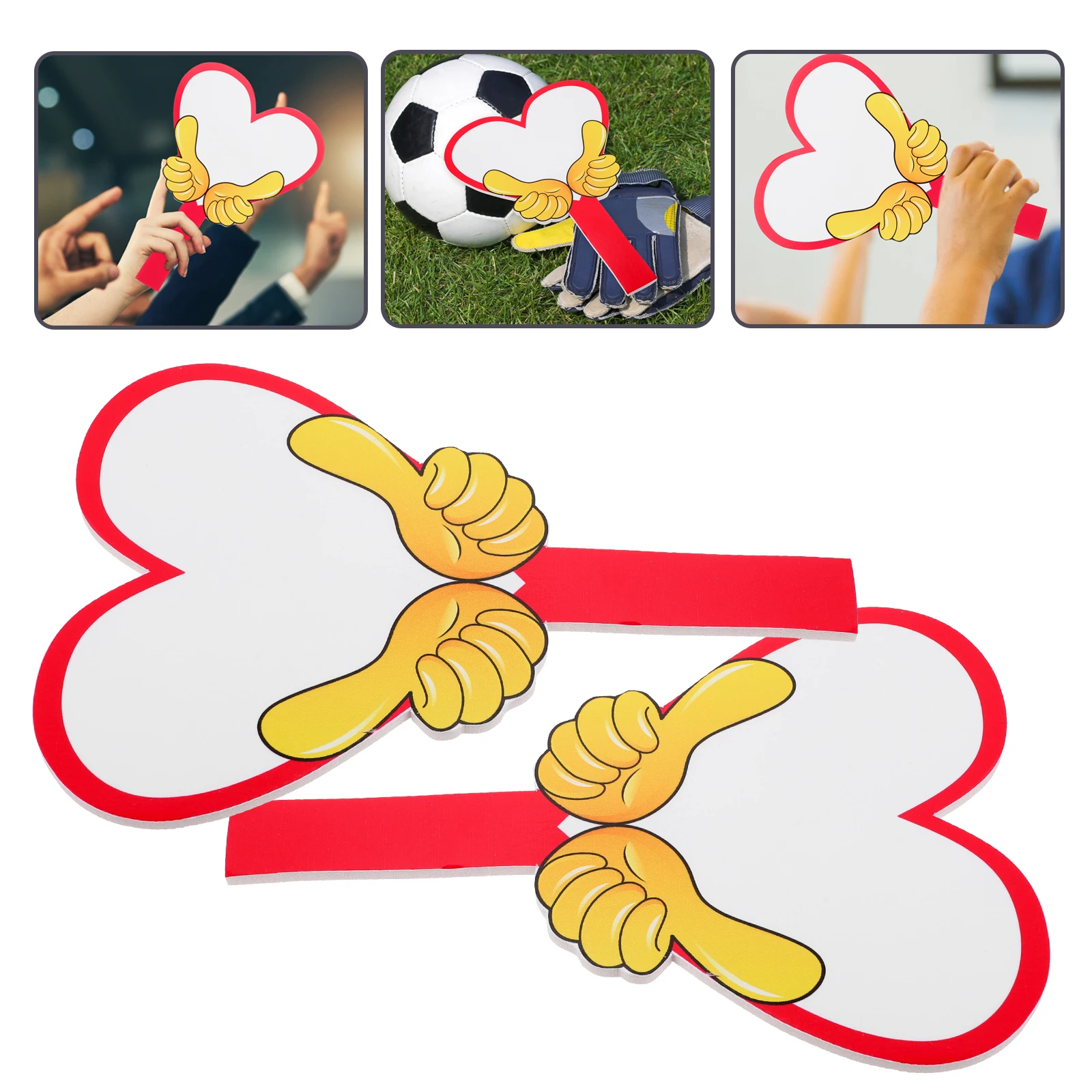 

2Pcs Score Boards Handheld Whiteboards Premium Lightweight Practical for Ball Games Judges Scoring Voting DIY Writing