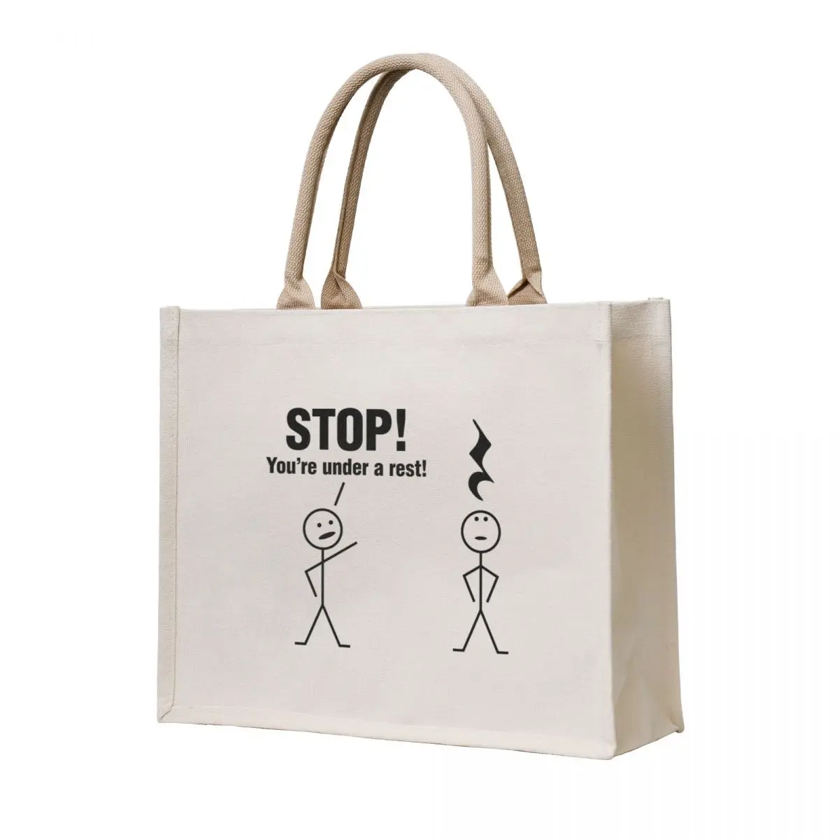 

Stop! You're under a rest! Tote Bag woman shopping bag shopper bag women canvas tote bags female