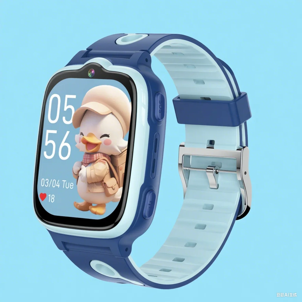 2025 new 4G children's phone watch for boys and girls SOS distress waterproof intelligent positioning video chat remote control - Image 2