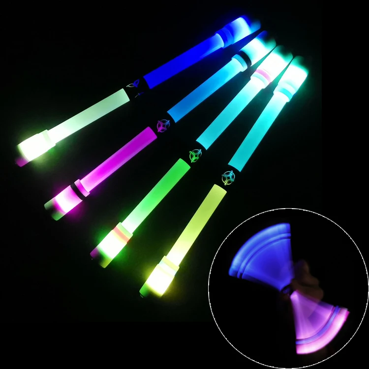 

Glowing Anti-Skid Rotating Gaming Pen LED Luminous Rolling Spinning Pen Toy Children's Decompression Toys (Not Writeable)