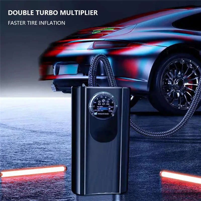 

Прецизионный насос для автомобильных шин 12 В, высокоточный электрический воздушный компрессор, быстрый накачивающий автомобильный воздушный компрессор для автомобиля, запасной па