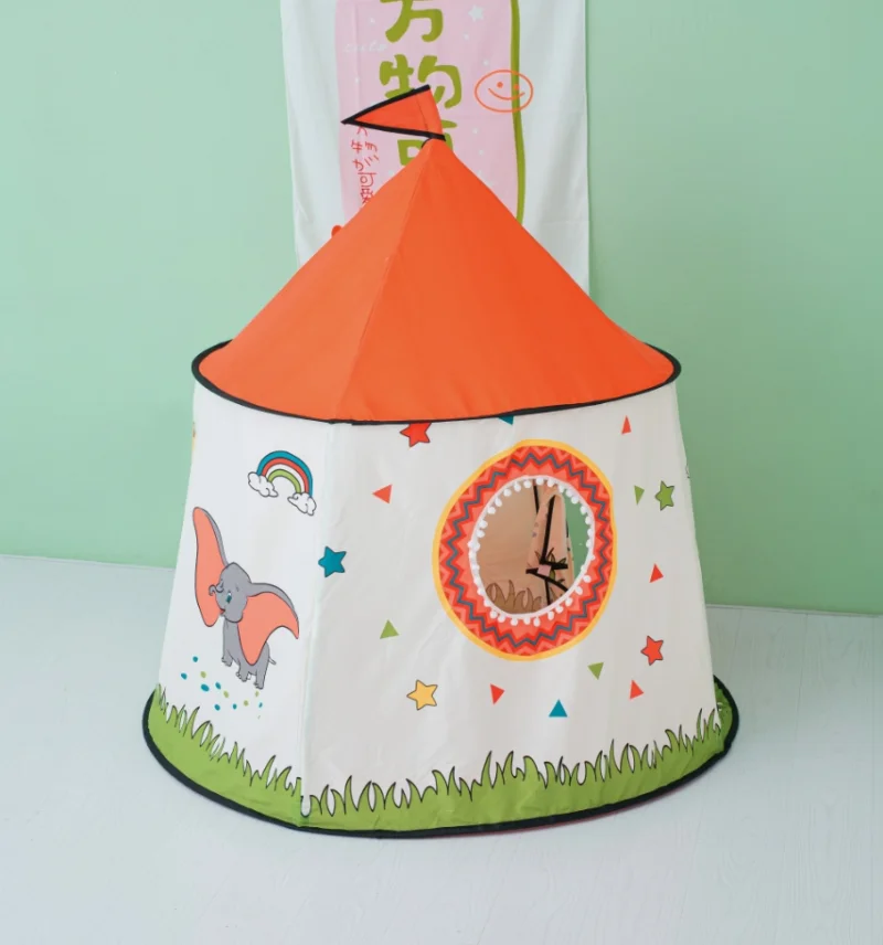 Cute Design Tent for Kids Indoor & Outdoor Play House Foldable Kids Pop Up Tent Child Play Tent Portable Toddler Tent