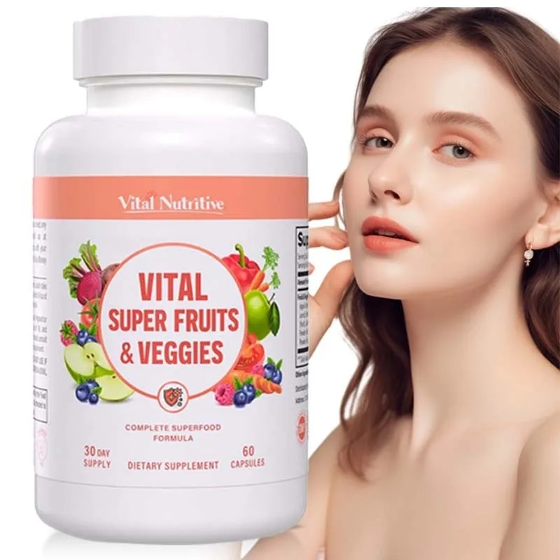 

Super Fruits & Veggies - for Immune Detoxification and Digestion To Promote Gut Health