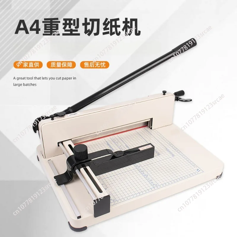 Heavy Duty A4 Paper Trimmer Paper Cutter Photo Cutter Hand Operate Manual Max Thickness 4cm Paper Cutting Machine 858A4