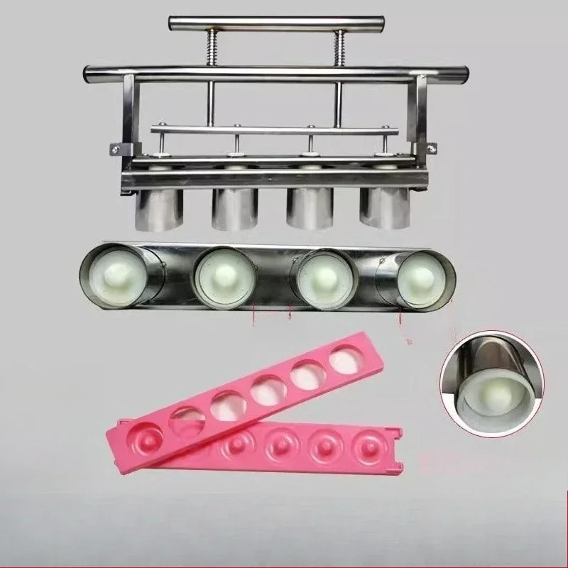 court peach cake mold hand-pressed pastry tool porous commercial high temperature resistance