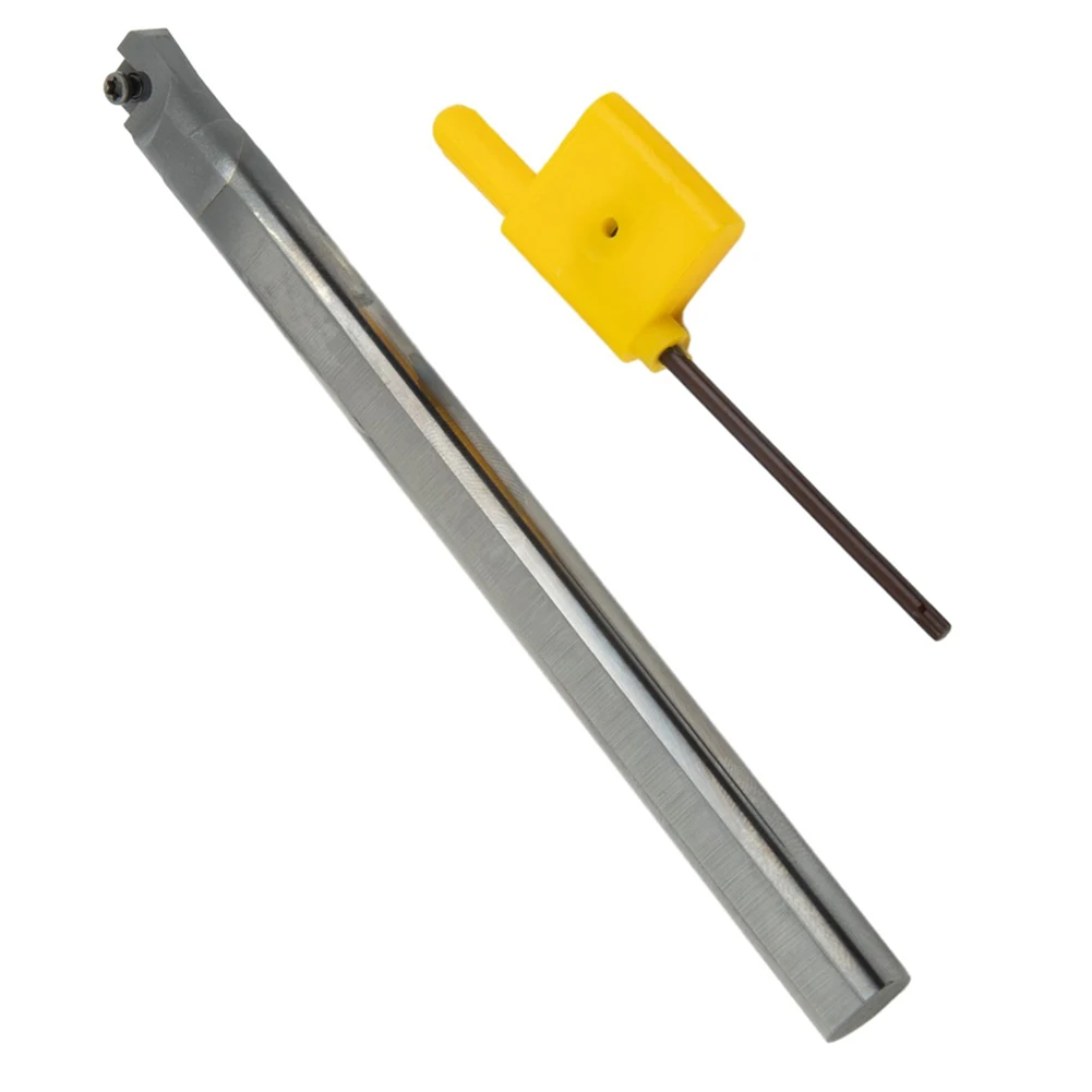 125mm C10K-SCLCR06 CCMT0602 Turning Tool Holder With T8 Wrench Solid Carbide Lathe Inner Turning Tool Boring Bar Part