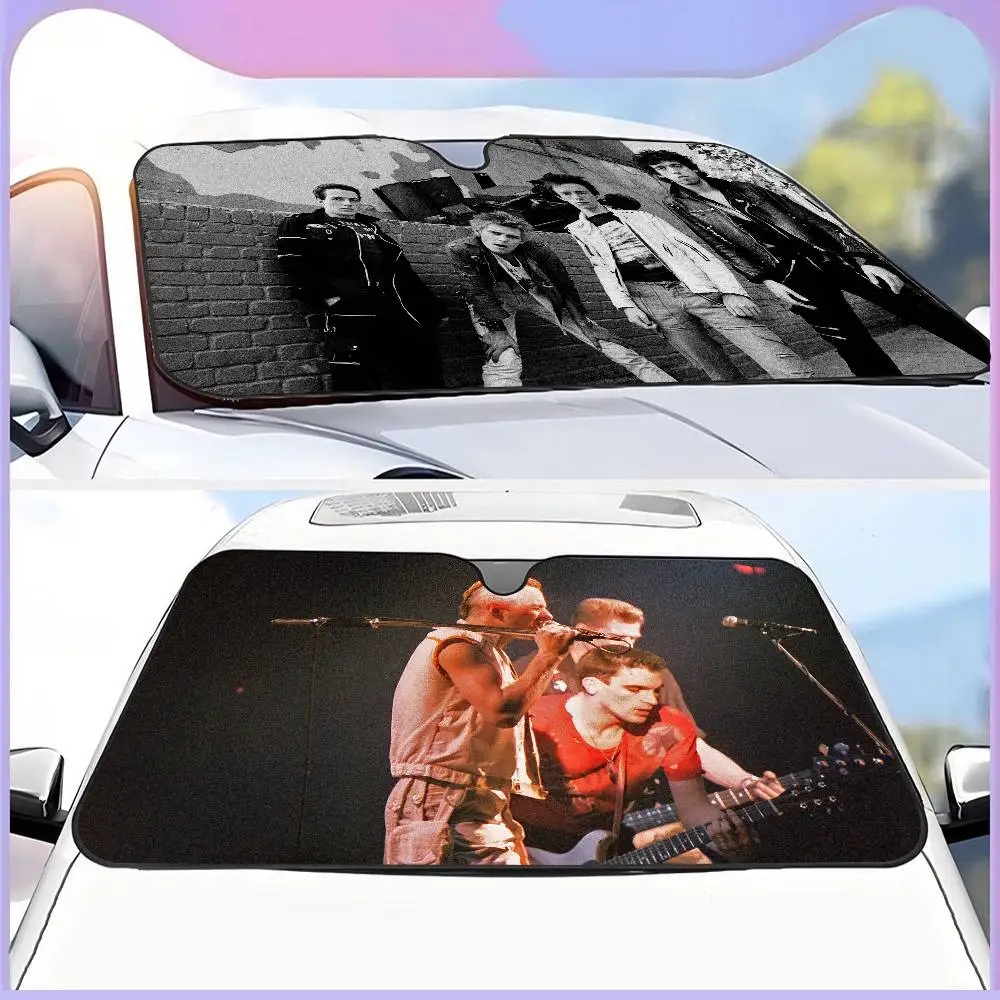 Band The C-Clash Car Windshield Foldable Sun Shade Cover Block Reflector Portable Breathable Anti UV Protector Screen
