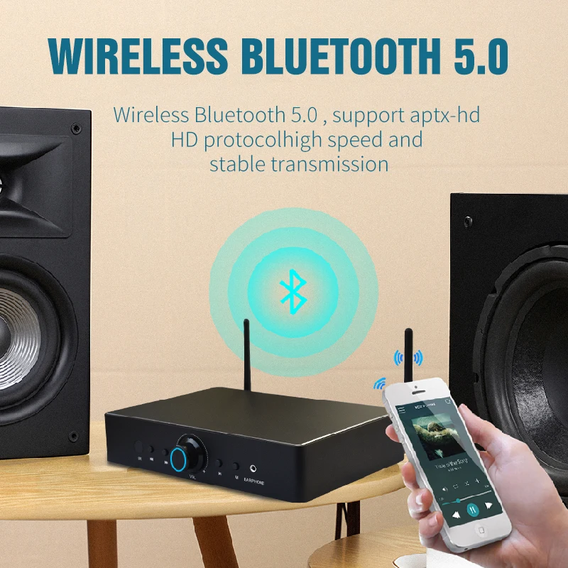 WA60 60W*2 ESS9023 WiFi HiFiステ - Class D Amplifier のレビューと価格