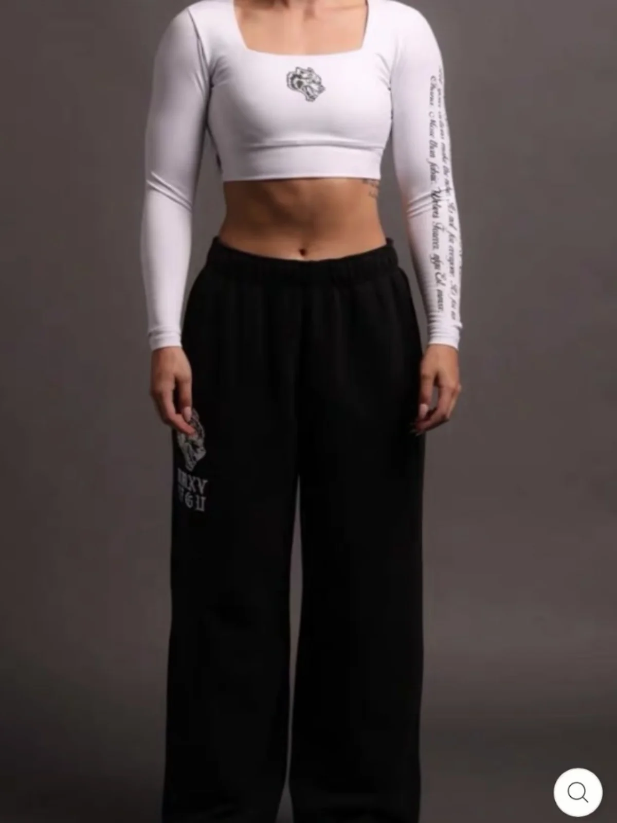 

Спортивные брюки DakaFit с дизайном «Голова волка», повседневные широкие штаны, осенне-зимний парный стиль, оригинальный дизайн, 100% хлопок