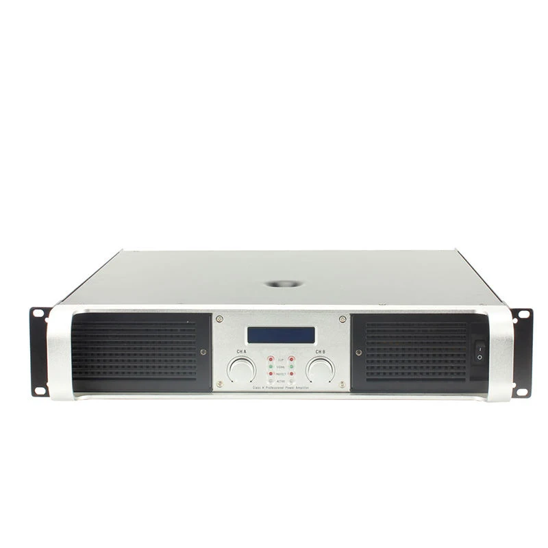 High Quality Power Amplifier MK7200 500W 2 Channels Professional Power Amplifier Display Screen Sound Stage