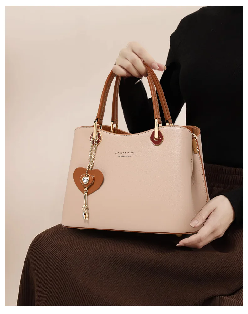 Aidrani Damen-Handtasche aus Echtleder 2026 Sommer Leichte Luxus-High-End-Umhängetasche für Geschäftszwecke – Detail 2