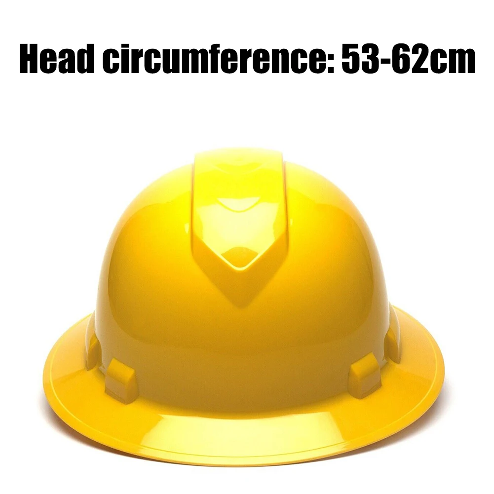 Better Balance Construction Helmet ABS Safety Helmet Easy To Adjust Low Profile Design Optimal Safety Soft Eyebrow Cushion