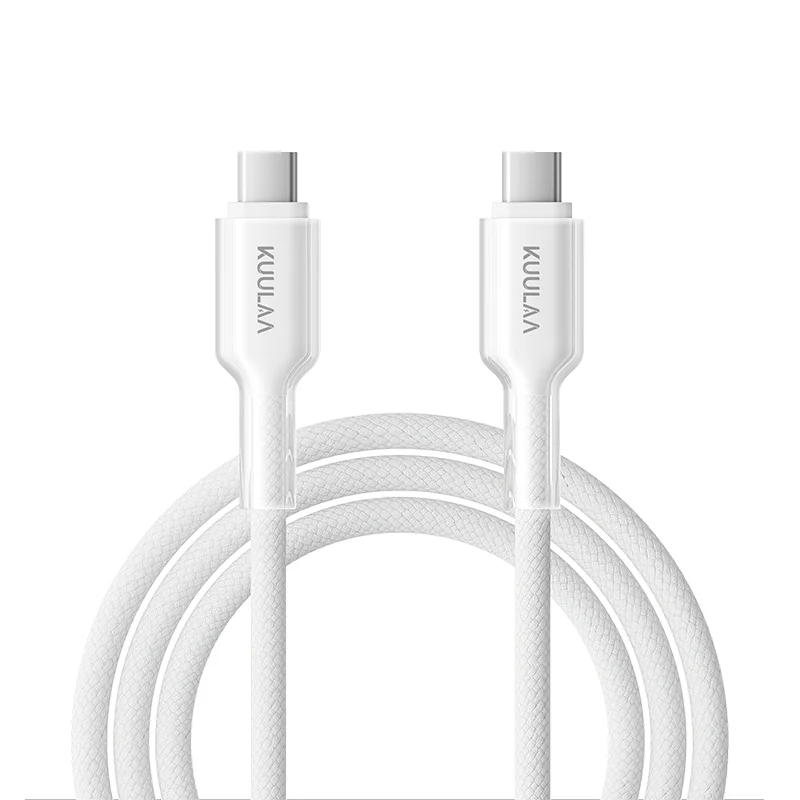 KUULAA USB-C-Kabel auf USB-Typ-C-Kabel PD 60 W Schnellladekabel USB C auf Typ-C-Kabel für iPhone 16 15 Samsung MacBook iPad Xiaomi
