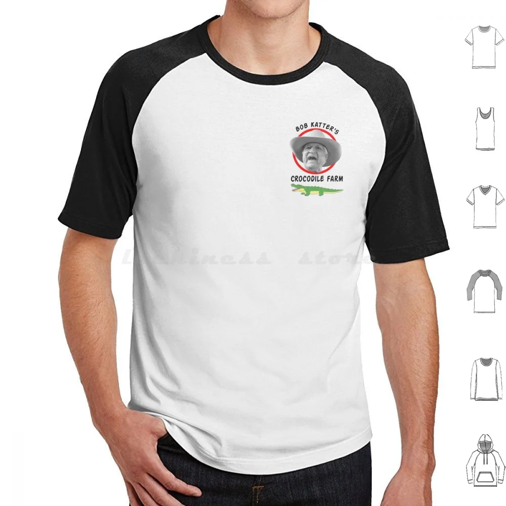 Bob Katter y # 39 ; Camiseta con Logo de la granja de cocodrilo para hombres, mujeres y niños, 6xl, Bob Katter, política australiana, político, Morrison