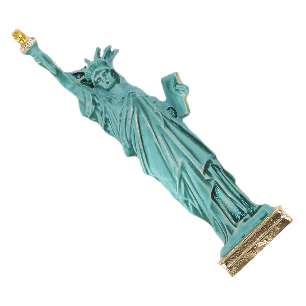

Creative Enamel Statue Of Liberty Unique Pin Zinc Alloy Durable Brooch For Men Women Vintage Desktop Decoration City Souvenir