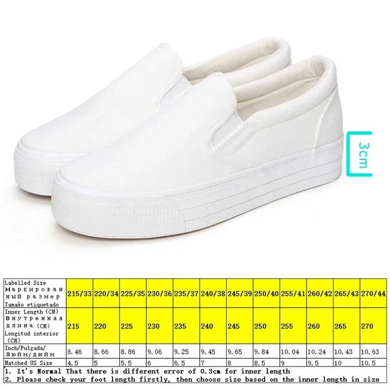 Fujin 2024 Platform Shoes Flats White Slip On Casual Shoes Slipony Canvas Women Sneakers Shoes Breathable Comfy Summer Sneakers