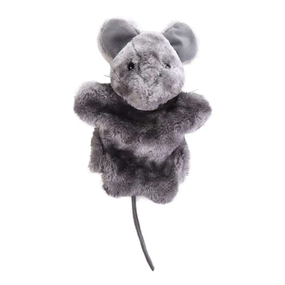 Almohada para dormir, juguetes de peluche, casa de juegos educativa, marioneta de mano con ratón, marioneta de ratón Animal, marioneta de mano