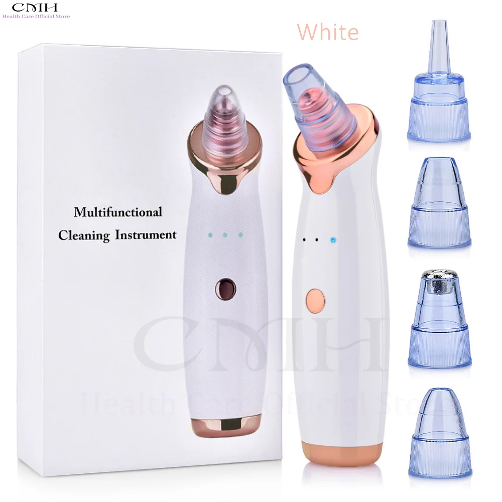 CMH-aspiradora eléctrica efectiva para eliminar espinillas, limpiador de poros de nariz y cara, herramienta de limpieza profunda para la piel, eliminación de acné y manchas negras