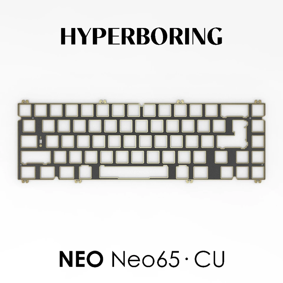 ハイパーボーリング Neo65 CU キーボードプレート