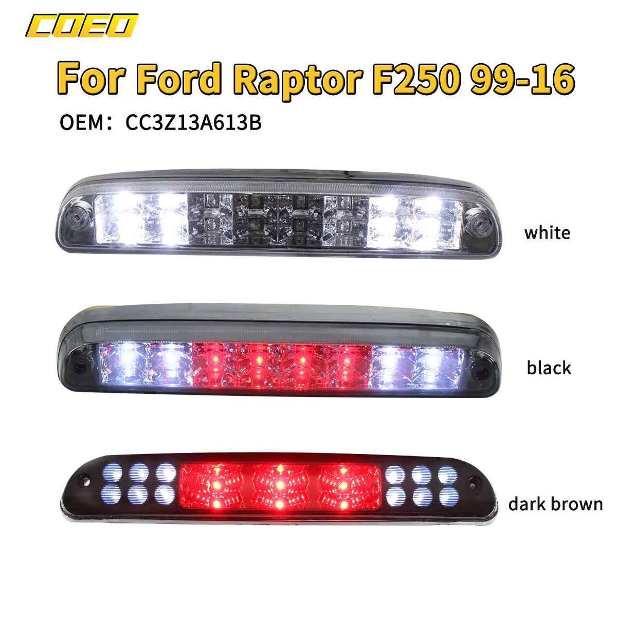 

Third light Brake Light For Mazda For Ranger F250 F350 F450 F550 SDD-3BLFRAN93LEDCH CC3Z13A613B