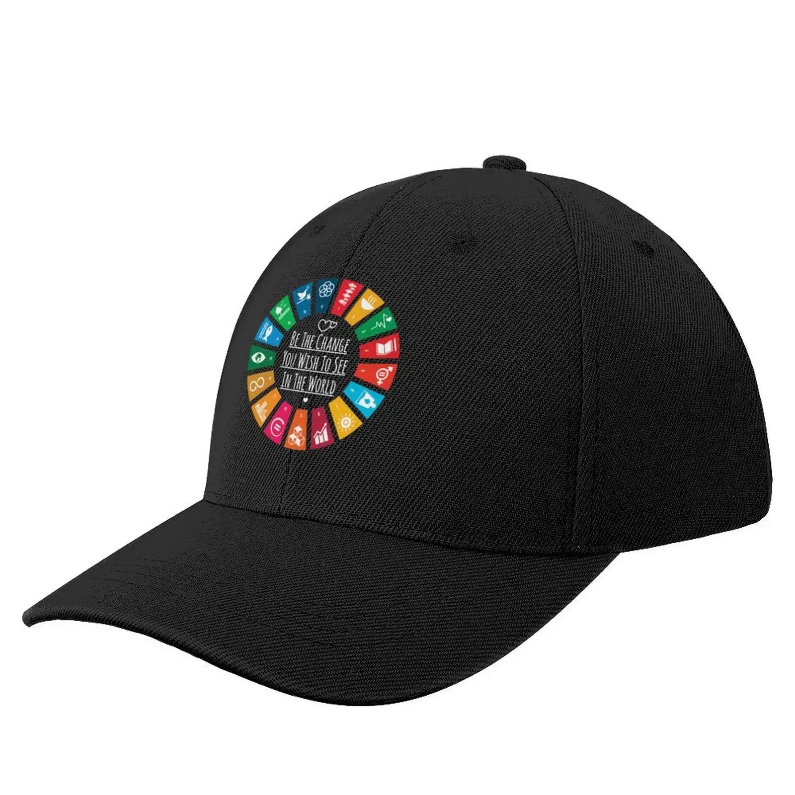 

UN SDGs Global Goals 2030 | United Nations Sustainable Development Goals 2030 Logo | Sustainable Gifts Baseball Cap