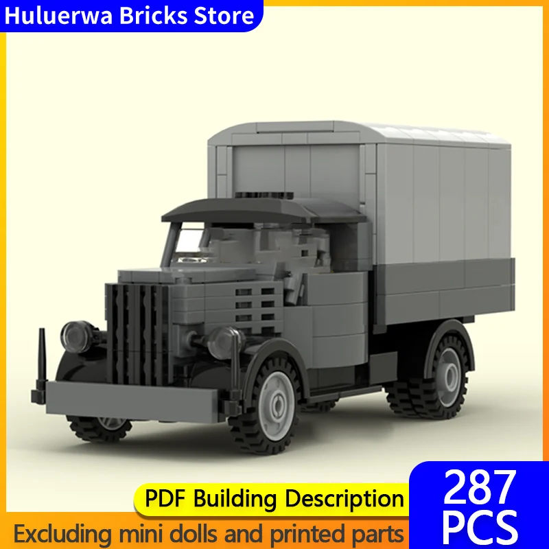 

Модель военного грузовика Blitz MOC, строительные кирпичи, военное оборудование, модульные технологии, подарки, праздник, сборка, детские игрушки, костюм