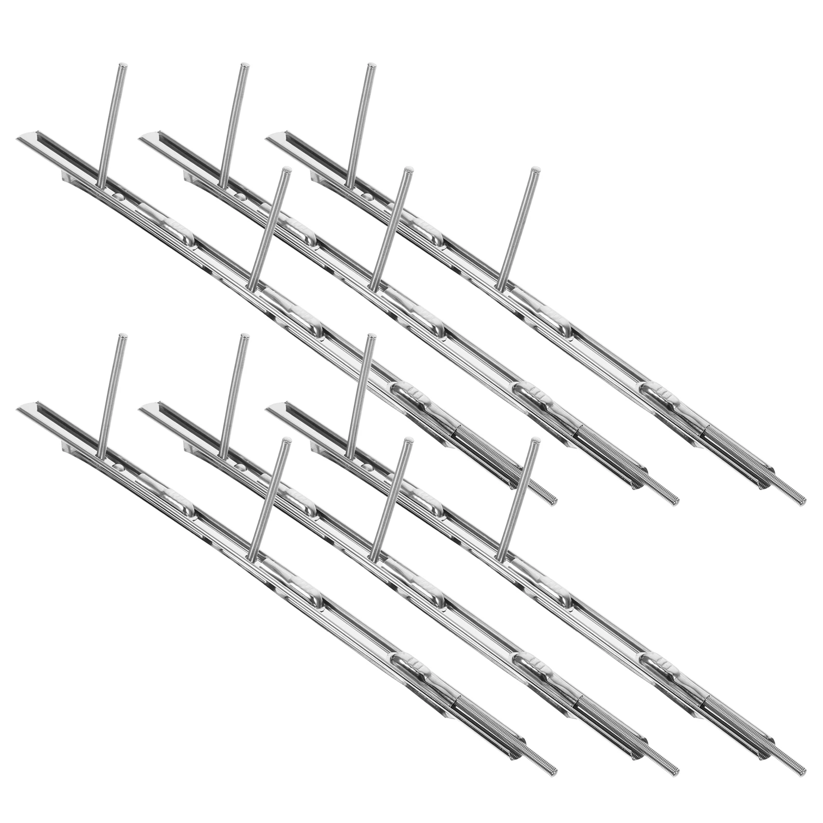 

6pcs Metal Book Fasteners Binding Clips For Notebooks Paper Office Supplies Diy Stationery Spines Comb Fixing Binders