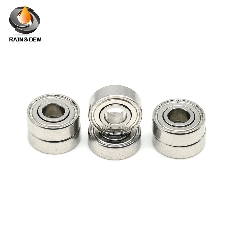 10Pcs High Quality  S625ZZ  ABEC-9 5x16x5mm  625 Stainless Steel Ball Bearing