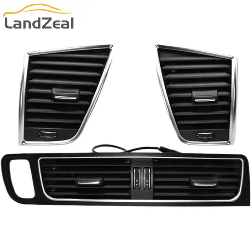 8R1820951 8R1820901 Left/Right/Middle/3set Front Dashboard Air Conditioner AC Vent Grille Outlet Assembly for Audi Q5 2009-2018