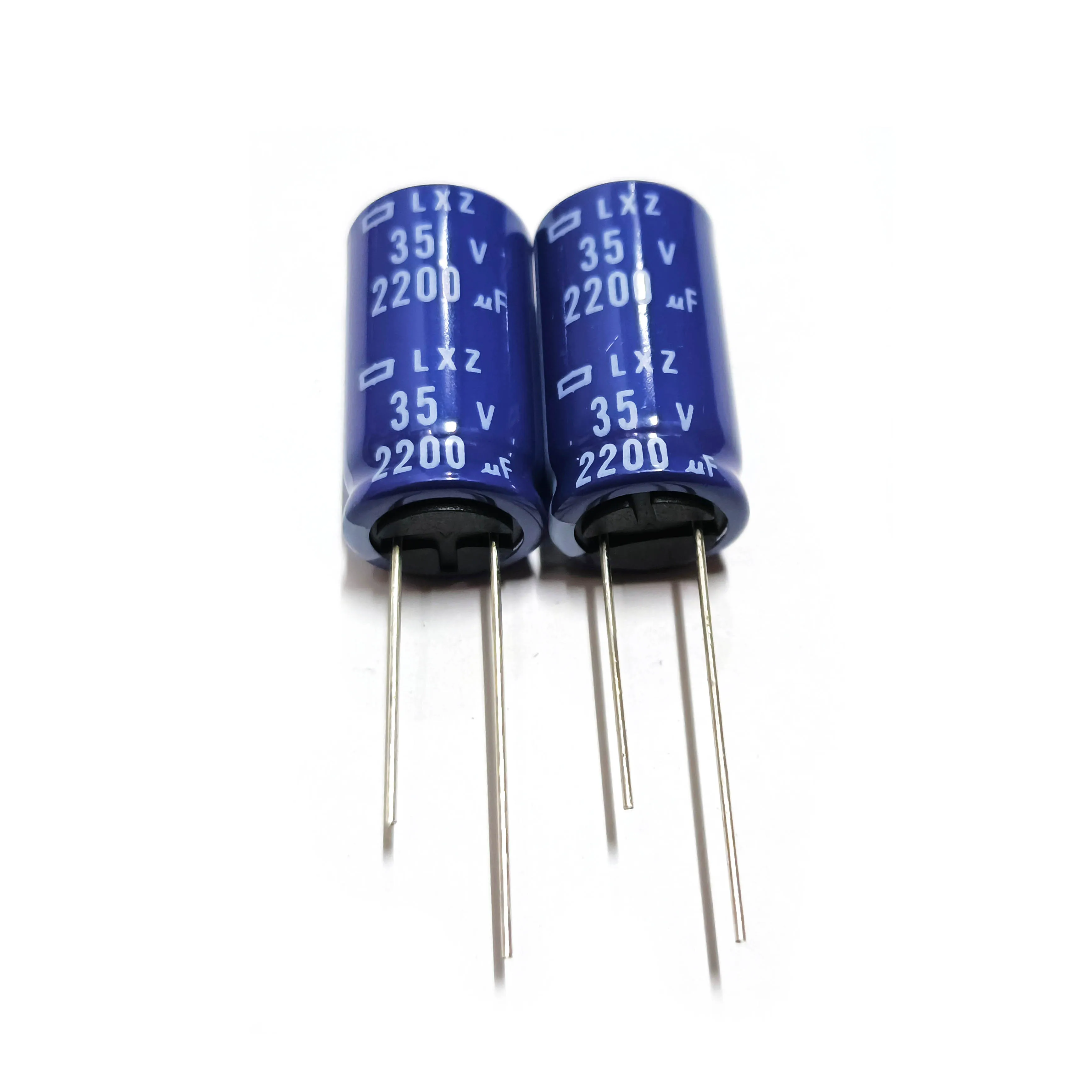 50pcs 35V2200UF LXZ 16X30 Original New NIPPON CHEMI-CON Electrolytic Capacitors NCC Long Life Low Impedance