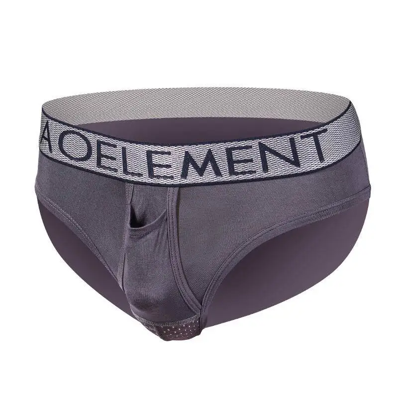 

Mens Briefs Shorts Homme Ropa Modal Underwear Man Panties Breathable Mesh Bullet Separation Pouch Underpants Cueca Calzoncillo