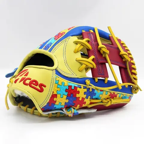 नए डिज़ाइन के किप लेदर बेसबॉल दस्ताने बैटिंग बेसबॉल दस्ताने 6 best sales बेसबॉल बल्लेबाजी दस्ताने - №6